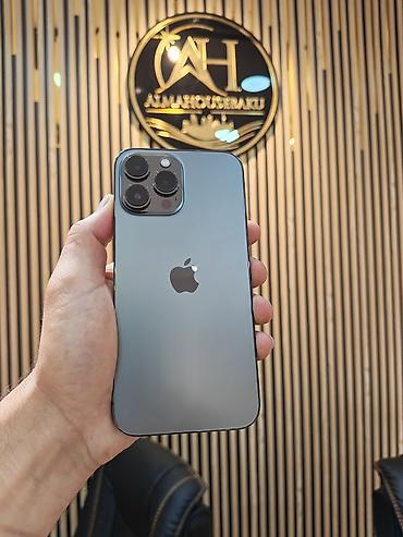 ipone 13 pro max dubay: IPhone 13 Pro Max, 128 GB, Graphite, Face ID, Sənədlərlə, Zəmanət — 1