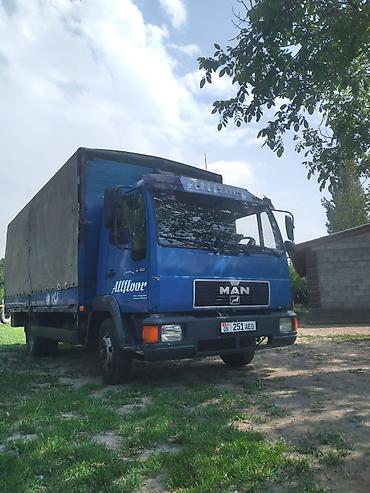 ман тегач: MAN 8.163 тентованный грузовик - Марка/модель: MAN 8.163 - Тип — 1
