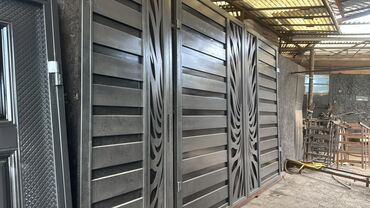 раздвежные ворота: Ачылма дарбазалар Темир