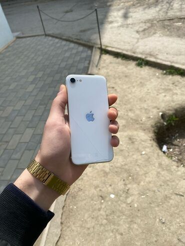 чехол iphone блестки: IPhone SE 2020, 64 ГБ, Белый, Отпечаток пальца