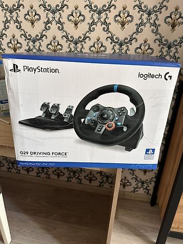 Logitech G29 Driving Force dəstəsi – PlayStation üçün yarış avadanlığı