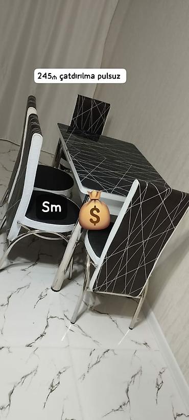 tabletka stullar: Yeni, 4 stul — 1