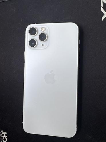 poco 7x: IPhone 11 Pro, Б/у, 256 ГБ, White Titanium, Защитное стекло, Чехол, 85 % — 1