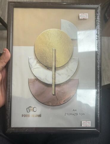 Şəkil və rəsmlər üçün çərçivələr: Çərçivə А4 (21 x 29.7 sm) — 7