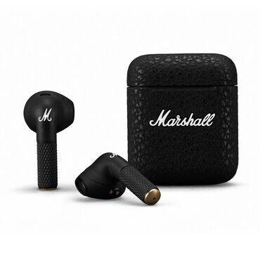 Наушники: Вкладыши, Marshall, Новый, Беспроводные (Bluetooth), Классические