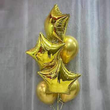 Воздушные шары и принадлежности: Воздушные шары и готовые наборы для праздника - Гелиевые — 34