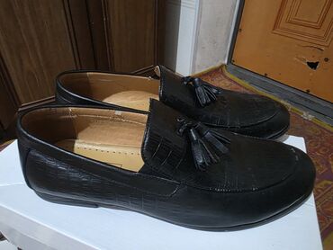 Botinkalar: Qış üçün kişi botları - Rəng: qara - Material: dərili üst hissə - — 13