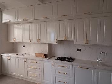 Sifarişlə mətbəx mebeli: Sifarişlə mətbəx dəsti, Taxta — 12