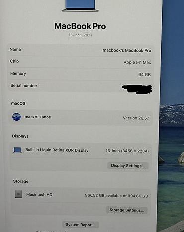 apple iphone 13: MacBook Pro 16 M1 Max 64GB RAM 1TB SSD SILVER серебряный идеальное — 5