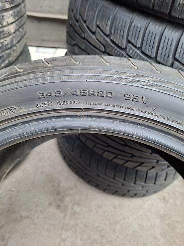 tur: Шины 245 / 45 / R 20, Лето, Б/у, Пара, Легковые, Япония, GoodYear — 4
