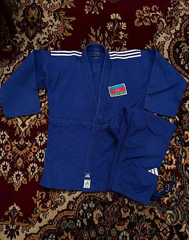 İdman dəstləri: Adidas paqonlu orginal cüdo kimanosu 165 razmer Təsvir: - Rəng: Göy - — 1