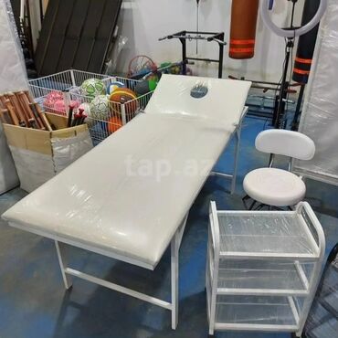 Kuşetkalar: Yeni, Kosmetoloji kuşetka, Qatlanan, rəng - Ağ — 5