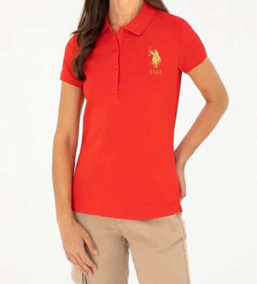 tezenis spavacice: U.S. Polo Assn, M (EU 38), Cotton, color - Red