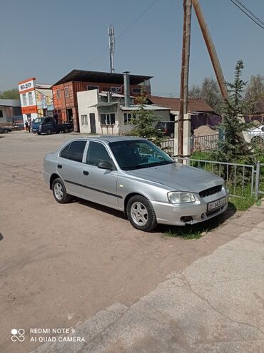 цены на автомобили в киргизии: Hyundai Accent: 2003 г., 1.5 л, Автомат, Бензин, Седан
