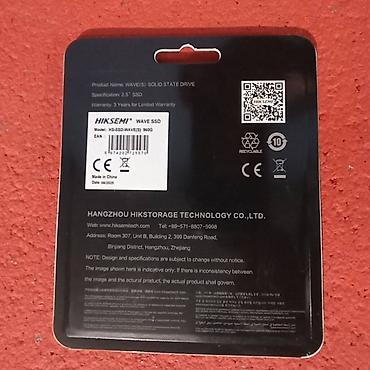 Жесткие диски, переносные винчестеры: Накопитель, Новый, Hikvision, SSD, 1 ТБ, 2.5" — 3