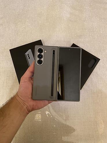 samsung noutbuk: Samsung Galaxy Z Fold 6, 256 GB, rəng - Boz, Simsiz şarj — 10