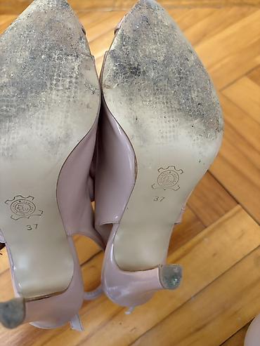 qiz ucun botlar: Qadın ayaqqabıları dəsti 1) Spagna Fashion açıq-bej rəngli laklı — 2