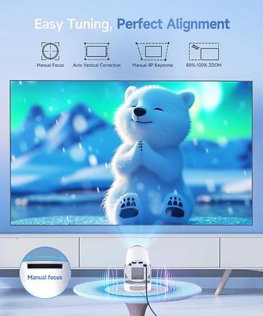 hy300 projector: Yeni Proyektor Magcubic, Pulsuz çatdırılma — 3
