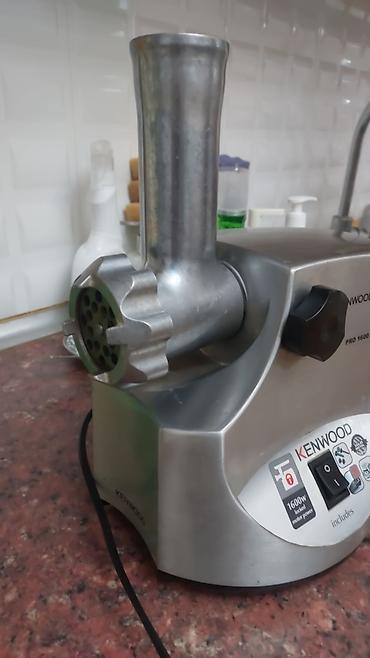 Ət çəkən maşınlar: Ət çəkən maşın Kenwood, 1600 Vt, Reverssiz, İşlənmiş — 3