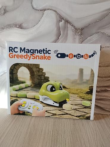 Оюнчуктар: RC Magnetic GreedySnake — интерактивная игрушка-змейка на — 3