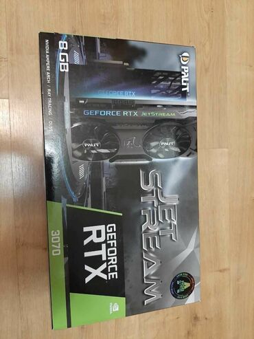 Prosessorlar: Videokart Palit GeForce RTX 3070, 8 GB