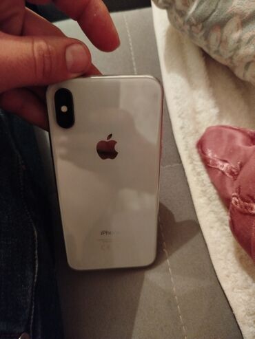 Apple iPhone: IPhone X, 64 GB, Ağ, Face ID