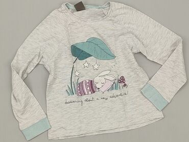 sweterki dziewczęce na drutach: Bluza, Little kids, 3-4 lat, 98-104 cm, stan - Bardzo dobry