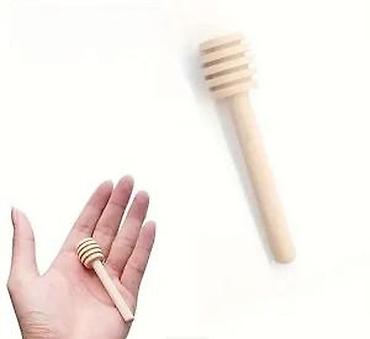 Kašike: Drvene kašičice za med – mini “honey dipper” štapići - Materijal — 17