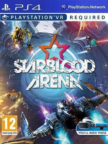 Наушники: Оригинальный диск!!! StarBlood Arena на PS4 – игра, предназначенная