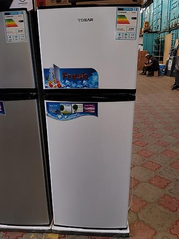 mini refrigerator: Холодильник TOEAR TOR-220, двухкамерный (верхняя морозильная камера) — 1