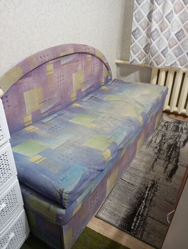 Раскладные диваны: Раскладной диван, Б/у, Односпальный, Велюр