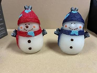 Praznična dekoracija: LED figurice Sneško – set od 2 komada - Brend: Flower - Model: LED — 1