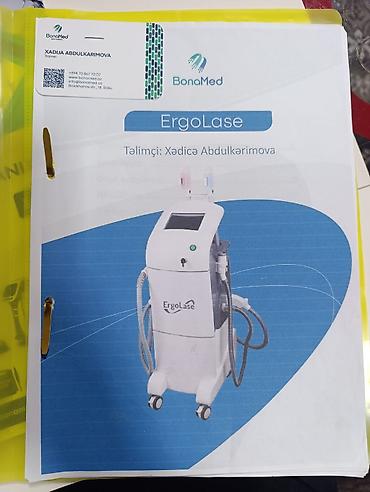 ipl: ErgoLase çoxfunksiyalı estetik aparat Xüsusiyyətlər: - IPL — 7