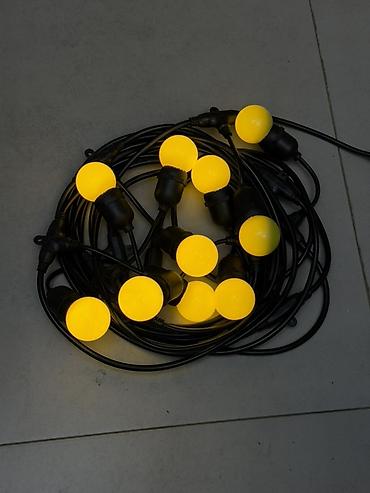 ретрит: Гирлянда уличная 10 метров 10 патронов - Тип: гирлянда-ретро (string — 2