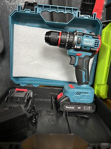 макита комплект: Аккумуляторная дрель‑шуруповерт Makita (серия BL, бесщеточный — 3