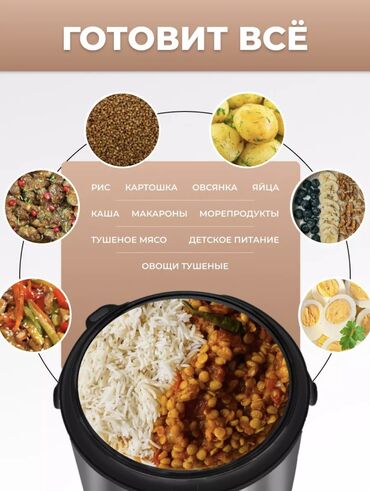 Мультиварки: Мультиварка в салон авто 12В / 24В Автомобильная мультиварка 3л. Цвет — 10