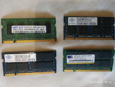 1gb ddr3: Продаю оперативную память для нэтбука,ноутбука:1gb DDR2-450сом,DDR3