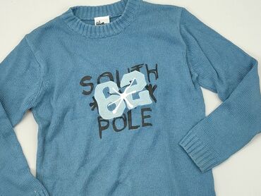 granatowy sweterek dla chłopca: Sweater, 10 years, 134-140 cm, condition - Good