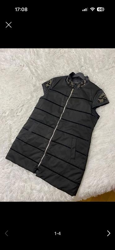 bas ortusu: Jilet, Chanel, 2XL, rəng - Qara — 2