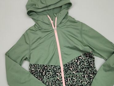mohito bluzka zielona: Bluza, H&M, 10 lat, 134-140 cm, stan - Bardzo dobry
