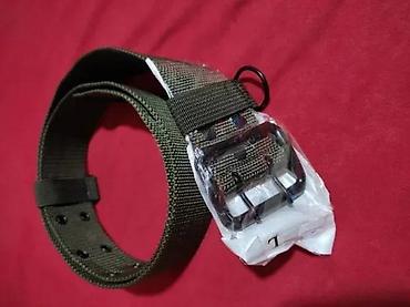 Pet Equipment & Accessories: SMB VOJNI KAIŠ OPASAC NOV VELIKI I JAK 120 CM SA 2 IGLE | Cene nisu — 1
