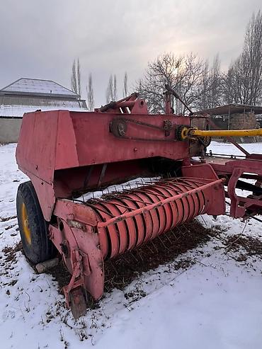 Тюковые пресс-подборщики: Тюковый пресс-подборщик для соломы/сена, прицепной, привод от ВОМ — 2