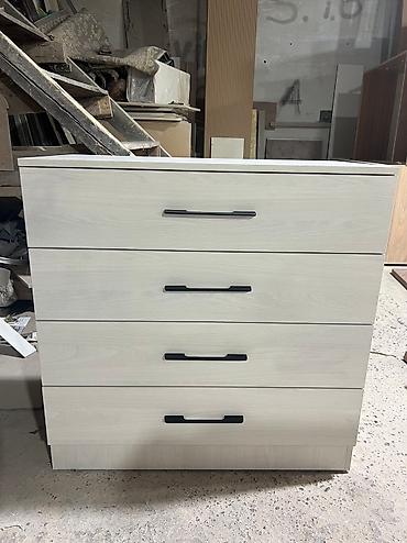 Комоды для одежды: Комод для одежды, Новый, Без зеркала, ЛДСП, цвет - Голубой, Коричневый, Бежевый, Бесплатная доставка — 2