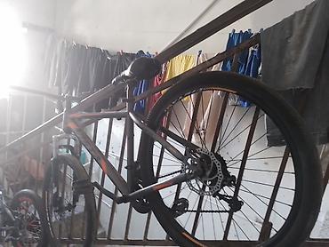navigator velosiped: Dağ/şosse üçün universal velosiped - Gəvən rəngli qara–narıncı — 2