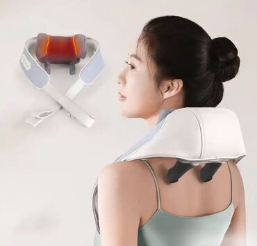 Садовый инвентарь: Электрический массажер для шеи, спины и тела Kneading Neck massager А