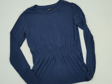 niebieska bluzki z długim rękawem: Bluzka Damska, Reserved, M, stan - Bardzo dobry