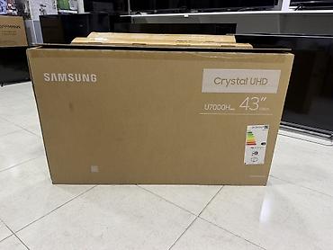 ТВ и видео: 🔥 SAMSUNG CRYSTAL UHD 43” U7000H 🔥 📺 43 düym (108 sm) – 4K UHD Smart — 1