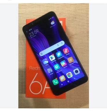 ucuz telefonlar ikinci el: Xiaomi Redmi 6A, 32 GB, rəng - Qara