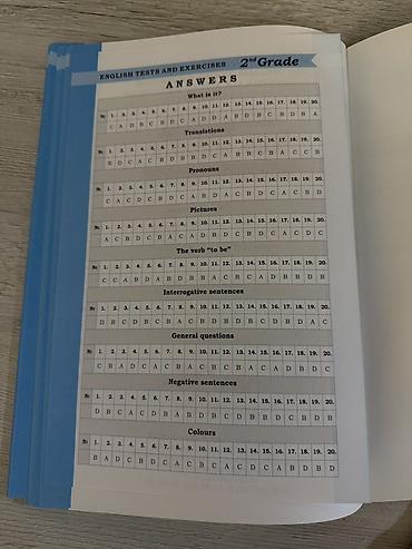 Testlər: Məhsul: “English Tests and Exercises – 2” (Manafova Günel, Namazova — 3