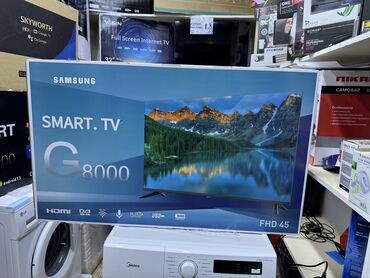 Телевизоры: Телевизоры samsung 45G8000 smart tv с интернетом youtube 110 см